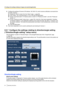 Page 844.Configure the settings of Camera 2  (IP address:  192.168.0.12 ), which receives notification commands from
the other cameras.
Display the “Alarm” screen from the “Alarm” page. ( ®page 99)
From “Alarm”, set “Command alarm” to “On” and click the [Set] button.
Set the “Command alarm” of “Camera action on alarm” to “Preset per sender”, and click “Preset per
sender >>”.
On the “Preset per sender” setup menu ( ®page 103), check the “Auto track cooperation” checkbox
of “Sender's address 1” ( any...