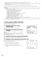 Page 176176
5. Selezionare ON o OFF per IMPOS SW-LOCK. La regolazione predefinita è OFF.
OFF:Abilita il tasto [SET] allapertura della schermata di regolazione del fuoco posteriore mentre è visualizzata limmagine
della telecamera.
ON:Non consente al tasto [SET] di aprire la schermata di regolazione del fuoco posteriore.
6. Per ripristinare il fuoco posteriore alla regolazione predefinita, premere simultaneamente i tasti [LEFT] e [RIGHT].
Importante:•Selezionare FISSO o PRESET e regolare manualmente il fuoco...