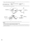 Page 9292
3. Utiliser un câble de sécurité (à se procurer localement) pour prendre des mesures contre une chute éventuelle de la
caméra vidéo en fonction de la position dinstallation.
Platine de fixation de caméra vidéo Câble de sécurité
Cas dune installation murale WV-831 WV-Q140
Pour une installation au plafond WV-7010A WV-Q141
4. Accrocher lextrémité (la partie en anneau) du câble de sécurité sur le goujon de fixation de la visière pare-soleil et visser
la visière pare-soleil pour fixer le câble de sécurité....