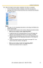 Page 31Installation/Troubleshooting
31[For assistance, please call: 1-800-272-7033]
5.When the Single Camera page is displayed, the setup is completed.
 If Security Warning window is displayed, click [Yes] (see page 34).
 See page 35 for Security Warning window when using Microsoft Windows 
XP Service Pack 2.
Notes
 See page 16 of the Operating Instructions on the Setup CD-ROM for the 
Single Camera page.
 If you enable Internet access to the camera, follow the procedures below.
When you are using a router...