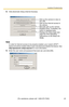 Page 23Installation/Troubleshooting
[For assistance, please call: 1-800-272-7033]                                  23
3.Click [Automatic Setup (Internet Access)].
Note
In order for Internet access to be properly enabled, your router’s UPnPTM 
feature should be enabled. Most router manufacturers disable this feature. See 
http://panasonic.net/pcc/ipcam/ for more information. 
4.Enter the user name and password that were set, and click [OK].
 
 
Sets up the camera to view on 
the LAN.
 
Sets up the Internet...