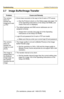 Page 65Installation/Troubleshooting
[For assistance, please call: 1-800-272-7033]                                  65
Troubleshooting
2.7 Image Buffer/Image Transfer
ProblemCause and Remedy
The camera 
does not 
transfer the 
image by E-mail 
or FTP.Errors have occurred on the way to the E-mail or FTP server.
See the Protocol column on the Status page (see page 118 
of the Operating Instructions on the Setup CD-ROM), and 
check if the error is displayed.
The default gateway and DNS server addresses are not...