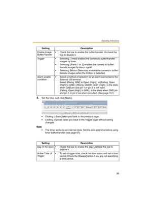 Page 95Operating Instructions
95
4.Set the time, and click [Next>].
 Clicking [