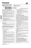 Page 1Important Information
Network Camera (PoE Ready)
Model No.BB-HCM701
BB-HCM705Indoor Use Only
Indoor Use Only
© Panasonic System Networks Co., Ltd. 2009
PNQX1981YA   KK0709CQ1129
How to Use the Documentation
This manual is written for both the BB-HCM701 and the BB-HCM705. 
Available features and operations vary slightly depending on the model. 
You can confirm the model no. of your camera by checking the model no. 
printed on the front of the camera.
Model number suffix “A” is omitted from the following...