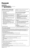 Page 1Installation
Network Camera Server
Model No.BB-HCS301A
 Panasonic System Networks Co., Ltd. 2005
PSQX3858XA
 KK0605YT4120
No responsibility will be taken by our company with respect to consequences
resulting from the use, damage or both of this product.
Trademarks
  Microsoft and Windows are either registered trademarks or trademarks 
of Microsoft Corporation in the United States and/or other countries.
  Pentium is a trademark or registered trademark of Intel Corporation or 
its subsidiaries in the...