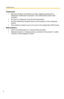 Page 2Troubleshooting
2
Trademarks
• Microsoft, Windows and ActiveX are either registered trademarks or 
trademarks of Microsoft Corporation in the United States and/or other 
countries.
 SD mark is a trademark of the SD Card Association.
 All other trademarks identified herein are the property of their respective 
owners.
 This software is based in part on the work of the Independent JPEG Group.
Abbreviations
 UPnP is the abbreviation for Universal Plug and Play.
 Network Camera or Analog Camera...