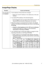 Page 7Troubleshooting
[For assistance, please call: 1-800-272-7033] 7
Image/Page Display
Problem Cause and Remedy
The Top page is 
not displayed. The IP address of this product has changed.
Enter the correct IP address in the address bar of the web 
browser.
 You entered IPv6 address in the Internet Explorer.
Internet Explorer does not support IPv6 address access. Use 
DynamicDNS services like Viewnetcam.com service.
 When this product is accessed from the Internet, the default 
gateway or the DNS server...