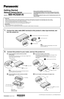 Page 12005 Panasonic Communications Co., Ltd. All Rights Reserved.
PSQX3859ZB  KK0605YT2056
Getting Started
Network Camera Server
Model No.BB-HCS301A
•Please read the Installation manual before using. 
This Getting Started explains how to connect and set up this product.
See the Operating Instructions on the Setup CD-ROM for details about 
the features.
If you cannot complete the setup, see the Troubleshooting manual on the \
Setup CD-ROM.
2.Connect this product to your router, and turn this product on....