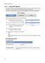 Page 82Operating Instructions
82
3.2.5 Using IPv6 Options
This function allows you to perform detailed IPv6 settings on this product. Only modify these settings 
if essential. You may need specialist knowledge when performing these settings.
The options setup page allows you to set LAN (Home) settings and WAN (Internet) access settings. It 
is possible to set the following 3 headings: IPv6 Address(LAN)/RA, Link MTU size, and Routing.
When necessary, take the following steps to modify Options.
IPv6 Address(LAN)...