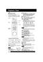 Page 1414For assistance, please call : 1-800-211-PANA(7262) or send e-mail to : consumerproducts@panasonic.com
Playback a Tape
Rapid Rewind/ Fast Forward
(E.g., T-120 tape rewinds in approx. 1 minute.)
Press REW or FF in Stop mode.
Remove loose or
peeling labels from tapes
to prevent tape jam.
Insert a tape,VCR power comes on. “VCR” lights on Multi
Function Display. If Auto VCR/TV (p. 35) is
set to “OFF,” press VCR/TV until “VCR”
lights on the Multi Function Display.
Press PLAY to play tape.
If tape has no...