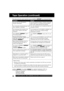 Page 2828For assistance, please call : 1-800-211-PANA(7262) or send e-mail to : consumerproducts@panasonic.com
Tape Operation (continued)
The most commonly asked questions about  are answered below.
Question
How fast does the VCR advance
through commercials?
Are commercials advanced through only
when I playback a recording?
Are commercials still recorded on the
tape in case I choose to view them
sometime?
Does 
 work in
all recording speeds?
Does the VCR advance through
commercials each time I playback tapes...