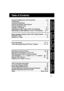 Page 55
Multi-Brand Control Feature...........................................22, 23
Advanced Connections (Cable/DSS) ...................................24
MTS Broadcast/ VHS Hi-Fi Stereo System..........................25
Tape Operation (
 and )..26 ~ 31
Special VCR Features...................................................32 ~ 35
Copying Your Tapes (Dubbing) ............................................36
VCR & Cassette Information.................................................37
On-Screen Displays...