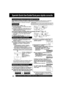 Page 4242For assistance, please call : 1-800-211-PANA(7262) or send e-mail to : consumerproducts@panasonic.com
Spanish Quick Use Guide/ Guía para rápida consulta
Para ajustar el  idioma, canal y
Para ajustar el  idioma, canal yConexiones/Configuracion Inicial (READY TO PLAY)
Favor realice la conexion de antena o cable antes de conectar el cordon de AC a la toma de
pared. Conectando el cordon de AC de la VCR en toma de pared iniciara automaticamente la
busqueda de canales y colocacion de tiempo.
Conectando...