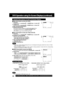 Page 4242For assistance, please call : 1-800-211-PANA(7262) or send e-mail to : consumerproducts@panasonic.com
DVD Operation using On-Screen Displays (continued)
Detailed Descriptions of each On-Screen Display
  
Disc information screen (for DVD)1. TITLE No.Change the No. by pressing * or NUMBER keys, and press SET.2. Chapter No.Change the No. by pressing  or NUMBER keys, and press SET.3. Disc currently being played
4. Elapsed playing time
The screen may be changed by selecting the elapsed time.
Change...