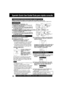 Page 5656For assistance, please call : 1-800-211-PANA(7262) or send e-mail to : consumerproducts@panasonic.com
DVD/VCR
VHF/UHFEstuche convertidor 
de TV por cable TelevisorTerminal 
IN FROM ANT.
Entrada (IN) desde
ANT./CABLE
Terminal 
OUT TO TV
Terminal IN FROM ANT.
TelevisorDVD/VCR
VHF/UHFTerminal 
OUT TO TVEntrada (IN) desde
ANT./CABLE
AUTO  CLOCK  SET
     
     PROCEEDING
CANCEL : STOP
CH  AUTO  SET  PROCEEDING
CANCEL : STOP
Spanish Quick Use Guide/ Guía para rápida consulta
Por ayuda llame al...