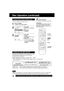 Page 4040For assistance, please call : 1-800-211-PANA(7262) or send e-mail to : consumerproducts@panasonic.com
Tracks are played in a random order.
Random Play (Video CD/CD only)
Press ACTION*
to display DVD MAIN MENU.1
Disc Operation (continued)
Press to select “PLAY MODE,”
and
press 
SETto display.
2
Press 
to select
“RANDOM PLAY,” and
press 
SET
to begin random play.
To cancel, press STOPduring play, then pressCLEAR.
3
*Important:
If a remote control button does not
work when pressed, press the
DVD button...