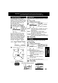 Page 5353
Press  to select “TV
MODE,” and press SETrepeatedly for
mode.
(See below.)2
4:3 Pan & Scan (Factor y preset) :
Wide-screen video data is played in
Pan & Scan style (left and right of screen
is trimmed.)
Video data not formatted in Pan & Scan
will play in letterbox style.
4:3 Letterbox :
Wide-screen video data is played in
Letterbox style (top and bottom of screen
has black margin).
16:9 :
Set “16:9” when using Wide-screen TV.
Press ACTIONto exit this mode.3
*Important:If a remote control button does...