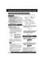 Page 6060For assistance, please call : 1-800-211-PANA(7262) or send e-mail to : consumerproducts@panasonic.com
DVD/VCR
VHF/UHFEstuche convertidor 
de TV por cable TelevisorTerminal 
IN FROM ANT.
Entrada (IN) desde
ANT./CABLE
Terminal 
OUT TO TV
Terminal IN FROM ANT.
TelevisorDVD/VCR
VHF/UHFTerminal 
OUT TO TVEntrada (IN) desde
ANT./CABLE
Spanish Quick Use Guide/ Guía para rápida consulta
Por ayuda llame al 1-800-211-PANA(7262) o envie e-mail a : consumerproducts@panasonic.com
Para ajustar el  idioma, canal y...