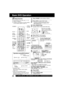 Page 2222For assistance, please call : 1-800-211-PANA(7262) or send e-mail to : consumerproducts@panasonic.com
T I TLE  MENU
Cas t l es
Love
 r s
Dogs
B
 i r ds
5Press   orNUMBER keys (see
below) to select title,
and
press 
SETto play.
Basic DVD Operation
Ready Checklist
All connections are made. (pp. 12 ~ 15)
DECK is plugged in.
If DECK is connected to an audio amplifier,
turn the stereo system’s power on.1Press POWER* on the remote or DECK.
Press
 DVD to select DVD mode.
Press 
OPEN/CLOSE,
and then place a...