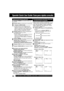 Page 6868For assistance, please call : 1-800-211-PANA(7262) or send e-mail to : consumerproducts@panasonic.com
1
Presione  para seleccionar el ajuste
deseado.
Presione 
SET para ajustar.
Para volver a la pantalla normal,
Presione repetidamente 
CLEAR o DISPLAY.
Funcionnamiento del DVD utilizando
visualizaciones en pantalla
Presione DISPLAY en el modo reproducción
o parada para visualizar las visualizaciones en
pantalla.
Cada vez que se presione DISPLAY,la
visualización en pantalla cambia como se
muestra a...