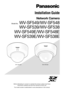 Page 1Before attempting to connect or operate this product, please read these instructions carefully and save this manual for future use.
The model number is abbreviated in some descriptions in this manual.
Installation Guide
Network Camera
Model No. WV-SF549/WV-SF548  WV-SF539/WV-SF538
WV-SF549E/WV-SF548E 
WV-SF539E/WV-SF538E
WV-SF549 WV-SF539 