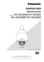 Page 1Before attempting to connect or operate this product,  
please read these instructions carefully and save this manual for future use.
The model number is abbreviated in some descriptions in this manual.
Installation Guide
Network Camera
Model No. WV-SW396/WV-SW395
WV-SW396E/WV-SW395E
WV-SW396
(This illustration represents WV-SW396.) 