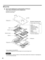 Page 4242
■Assembly
1First, lay the shipping box so that all joints are facing up.
Then, remove the joints and the shipping box.
•UB-2815C has twelve joints.
•UB-2315C has ten joints.
* This is a diagram of the UB-2815C.
UB-2315C is equipped with one board stopper and one board stopper lever.
•The shipping box, cushioning material, and other packing material will be necessary for repackaging this 
unit. Do not throw them away.
Shipping box
Sta nd
Cushions
Electronic board
Scanner
Shipping boxJoints Joints...