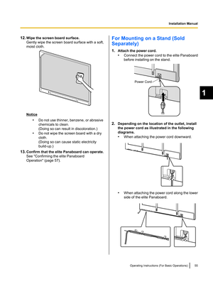 Page 55 Power Cord    