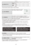 Page 27
Preparación
-  -

l [ASPECTO TV]
Ajuste para adaptarse al tipo de TV. (sólo en modo de reproducción)
[}]:  Cuando se conecte a un televisor con pantalla de 16:9.[+]:  Cuando se conecte a un televisor con pantalla de 4:3.
•  Esto funcionará cuando el cable AV esté conectado.
@ [VIS. VERSIÓN]
Es posible comprobar qué versión de Firmware contiene la cámara
v [FORMATO]
Se inicializa la memoria integrada o la tarjeta. Al formatear se borran irremediablemente todos los datos, por lo que es preciso...