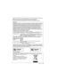 Page 55(SPA) VQT1V74
•Mantenga la tarjeta de memoria fuera del alcance de los niños para evitar que se la traguen.
∫Acerca de las figuras en estas instrucciones de funcionamiento
El procedimiento para el modelo DMC-FS7 se describe en concepto de ejemplo.
-Si ve este símbolo- Nota FCC:
Este equipo se ensayó y se encontró que cumple con los límites de un dispositivo digital de 
la Clase B, de acuerdo con la Parte 15 de las Reglas FCC. Dichos límites se han previsto 
para proporcionar una razonable protección...