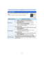 Page 187- 187 -
Wi-Fi
Puede seleccionar el método para conectarse al dispositivo que está 
usando.
Seleccione el método de conexión admitido por su dispositivo.
Conexión directa
Método de conexiónDescripción de los ajustes
[Wi-Fi Direct]
1Configure el dispositivo en modo Wi-Fi DirectTM.2Presione  3/4 para seleccionar [Wi-Fi Direct], luego 
presione [MENU/SET].
3Pulse  3/4  para seleccionar el dispositivo al que se 
conectará y, luego, pulse [MENU/SET].
•
Lea las instrucciones de funcionamiento de su dispositivo...