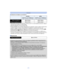 Page 21- 21 -
Preparación
∫Grabación de imagen en movimiento
•
Estos tiempos son para una temperatura ambiente de 23 oC y una humedad del 50%RH. Tenga en 
cuenta que estos tiempos son aproximados.
•Tiempo de grabación sin usar la función GPS.•El tiempo grabable real es el tiempo disponible para la grabación cuando se repiten acciones como 
encender o apagar la unidad, comenzar/detener la grabación, la operación del zoom, etc.
•El tiempo máximo para grabar las imágenes en  movimiento de forma continua con...