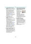 Page 125- 125 -
Otro
6: La imagen grabada es borrosa. El 
estabilizador óptico de la imagen no es 
eficaz.
 La velocidad de obturación se reduce y la 
función del estabilizador óptico de la 
imagen no funciona correctamente 
cuando toma imágenes sobre todo en 
lugares oscuros. En este caso, le 
recomendamos que agarre la cámara 
firmemente con ambas manos cuando 
toma las imágenes. (P24) Le 
recomendamos el uso de un trípode y del 
autodisparador (P46) cuando toma las 
imágenes con una velocidad de 
obturación...