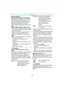 Page 19- 19 -
Preparación
[AHORRO EN.]
(Apagar automáticamente esta unidad).
Pulse [ ] para visualizar el menú [CONF.] y 
seleccione el elemento para ajustar. (P17)
El modo de ahorro de energía (la cámara se 
apaga automáticamente para guardar la 
duración de la batería) por si no usa la 
cámara durante el tiempo seleccionado en el 
ajuste.
[1MIN.], [2MIN.], [5MIN.], [10MIN.], [OFF]
 Pulse a mitad el botón del obturador o apague 
y encienda esta unidad para cancelar el modo 
de ahorro de energía.
 El modo de...