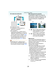 Page 38- 38 -
Avanzadas (Grabar imágenes)
En el modo de reproducción
HVisualización normal
IVisualización con información de la 
grabación e histograma
JSin visualización
¢3 Visualizado si [AJU. CUMPLEAÑOS] y 
[CON EDAD] se ajustaron en [NIÑOS1]/
[NIÑOS2] o [MASCOTAS] en el modo de 
escena antes de tomar imágenes. (P52)
¢4 Se visualiza el número de días que han 
pasado desde la fecha del viaje por si 
ajusta [FECHA VIAJE] (P67) antes de 
tomar las imágenes.
 En [RETRATO NOCT.], [PAISAJE NOCT.], 
[CIELO...