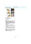 Page 39- 39 -
Avanzadas (Grabar imágenes)
Ejemplo de histograma
APoco expuesta
BCorrectamente expuesta
CSobrexpuesta
¢Histograma
 Cuando toma imágenes con el flash o en 
lugares oscuros, el histograma se 
visualiza en anaranjado porque la imagen 
grabada y el histograma no se emparejan 
una con otro.
 En el modo de grabación el histograma es 
aproximado.
 El histograma de una imagen puede no 
coincidir en el modo de grabación y el modo de 
reproducción.
 El histograma visualizado en esta cámara no 
coincide con...