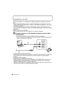 Page 26VQT1S89 (SPA)26
Conexión a otro equipoConexión a un PC
Puede hacer adquirir a un ordenador las imágenes grabadas conectando la cámara a 
éste.
•
Puede imprimir fácilmente o enviar por e-mail las imágenes que ha importado. El uso del 
software “PHOTOfunSTUDIO-viewer-” incluido en el CD-ROM (suministrado) es una manera 
conveniente de hacerlo.
•Lea las instrucciones de funcionamiento separadas del software suministrado para más 
información sobre el software que cabe en el CD-ROM (suministrado) y sobre...