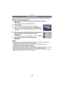 Page 58Grabación
- 58 -
Puede tomar imágenes con uniones convenientes para crear imágenes panorámicas.
∫ Ajustar la dirección de grabación
1Pulse  3/4  para seleccionar la dirección de grabación, luego pulse 
[MENU/SET].
• Se visualizará la línea de guía horizontal/vertical.
2Tome la imagen.• Puede volver a tomar la imagen seleccionando [Repet.].
3Pulse  3 para seleccionar [Sig.] luego pulse [MENU/SET].• Se visualiza como imagen transparente una porción de la imagen 
grabada.
4Tome la imagen tras desplazar...