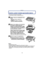 Page 13- 13 -
Preparación
Insertar y quitar la tarjeta (opcional)/la batería
•Compruebe que el dispositivo está apagado.•Le recomendamos utilizar una tarjeta de Panasonic.
Deslice la tapa de la tarjeta/batería para 
abrirla.
•Siempre use baterías originales de 
Panasonic.
•Si utiliza otras baterías, no podemos 
garantizar la calidad de este producto.
Batería: Con cuidado con la orientación 
de la batería, insértela hasta que 
escuche un sonido de bloqueo y luego 
verifique que se bloquee con la palanca 
A. Tire...