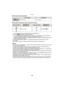 Page 68Grabación
- 68 -
∫El rango del flash disponible
∫ Velocidad de obturación para cada ajuste del flash
¢1 La velocidad de obturación cambia según el ajuste [Estab.or].
¢ 2 Cuando [ ] en [Sens.dad] está ajustado.
•¢1, 2: La velocidad de obturación llega a un máximo de 1 segundo en los casos siguientes.–Cuando el estabilizador óptico de la imagen está ajustado en [OFF].–Cuando la cámara ha percibido una pequeña trepidación cuando el estabilizador óptico de la 
imagen está ajustado en [ON].
•En el modo...