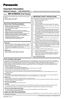 Page 7Important Information
Network Camera
Model No. BB-HCM403A (PoE Ready)
IMPORTANT SAFETY INSTRUCTIONS
When using this unit, basic safety precautions should always be followed 
to reduce the risk of fire, electric shock, or personal injury.
1.Read and understand all instructions.
2. Keep these instructions.
3. Heed all warnings.
4. Follow all instructions.
5. Attach the Safety Wire to the camera to prevent it from dropping.
6. After taking away the sand or the dust on the lens cover, wipe the lens 
cover...