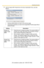 Page 103Operating Instructions
67[For assistance, please call: 1-800-272-7033]
7.Set the image buffer frequencies and sensor deactivation time, and click 
[Next>].
 Clicking [