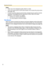 Page 48Operating Instructions
12
Notes
 Video may not be displayed quickly. Wait for a while.
 If you use a proxy server, set the web browser not to access the proxy server 
(see page 103).
 In some corporate network environments a firewall may be used for security 
purposes. It is possible that this may prevent motion video from being 
displayed. In this situation we suggest:
 Contact your network administrator.
 Try using regularly refreshed images.
The Banner
When the camera accesses the Internet, the...