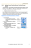 Page 53Operating Instructions
17[For assistance, please call: 1-800-272-7033]
1.2.4 Setting Home Position/Sensor Position/Preset 
Button
The home position, sensor position and 8 preset buttons can be registered. Preset 
buttons (1—4) are registered 1: Upper Left, 2: Upper Right, 3: Lower Left and 4: 
Lower Right. These buttons can be changed (see page 20). 
 Registered buttons are shown in blue.
 Unregistered buttons are shown in white.
When clicking each button, the image switches to the home/sensor/preset...