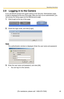 Page 85Operating Instructions
49[For assistance, please call: 1-800-272-7033]
2.9 Logging in to the Camera
If you set [Permit access from guest users] on the Security: Administrator page, 
[Login] is displayed at the top of the page. After you log in as an administrator, you 
can access the Setup page and the Maintenance page.
1.Click [Login] at the top of the page.
2.Check the login mode, and click [Login].
Note
The authentication window is displayed. Enter the user name and password.
3.Enter the user name and...