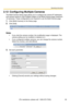 Page 91Operating Instructions
55[For assistance, please call: 1-800-272-7033]
2.12 Configuring Multiple Cameras
The Multi-Camera Setup page allows you to configure the camera IP addresses 
and camera names to view multiple images on the Multi-Camera page (maximum 
12 cameras). These configurations are required to use the Multi-Camera page.
1.Click [Multi-Camera] on the Setup page.
2.Click [Add].
Notes
 If you click the camera number, the modification page is displayed. The 
camera setting can be modified or...