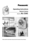 Page 1Operating Instructions
Network Camera
Model No.  BL-C30C
Please read this manual before using and save this manual for future reference. 