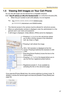 Page 27Operating Instructions
27
1.5 Viewing Still Images on Your Cell Phone
You can view still images over the Internet from a compatible cell phone.
Enter http://IP address (or URL):Port Number/mobile on a cell phone and press [OK]. 
 When the port number is set to 80 (default), it is not required.
 The Internet access to the camera must be allowed for cell phone access.
 When an authentication window is displayed, enter the administrators or the 
general users user name and password.
 A still image is...