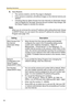 Page 34Operating Instructions
34
5.Click [Restart].
 The camera restarts, and the Top page is displayed.
 If the camera is restarted, all buffered images on the internal memory are 
deleted.
 Checking [Yes] for [Allow Access from the Internet] on [Automatic Setup] 
may not display the Top page, because the port number may change. Use 
the Setup Program to access the camera.
Note
When you do not know the camera IP address while setting [Automatic Setup] 
or [DHCP Setup], you can search the camera IP address...