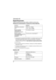 Page 5656
Información útil
Especificaciones
Todas las especificaciones están sujetas a cambios sin previo aviso.
Interfaz de comunicación a través de la línea eléctrica
Interfaz LAN
EstándarHD-PLC
Velocidad de transmisión 
real
*1
*1 Velocidad entre los adaptadores BL-PA300A. Los resultados pueden variar según  las condiciones eléctricas , el entorno de red y otros factores. Para obtener 
información sobre la medición de la velocidad de transmisión,  visite el sitio de 
asistencia de Panasonic PLC en:...